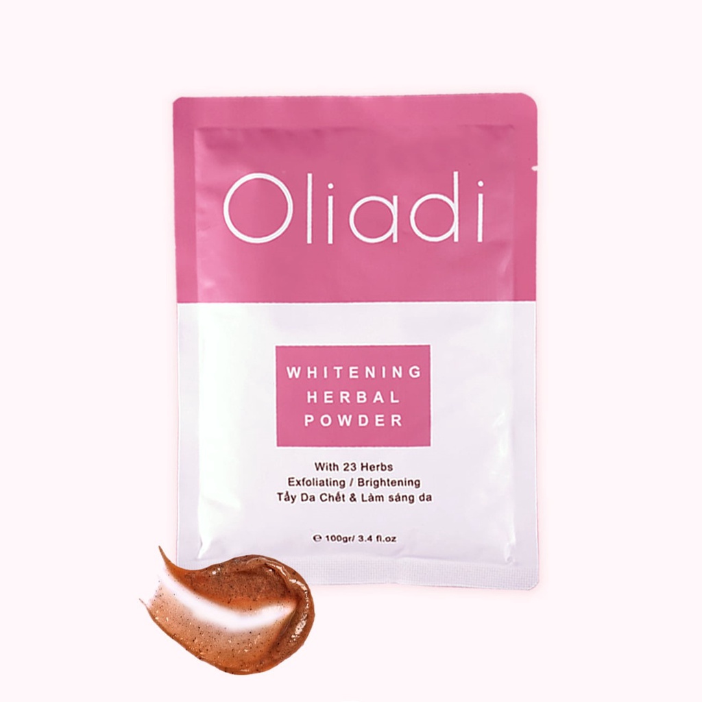 Bột Tắm Trắng OLIADI 23 vị thảo mộc 100% thiên nhiên giúp da sáng khỏe 100g | BigBuy360 - bigbuy360.vn