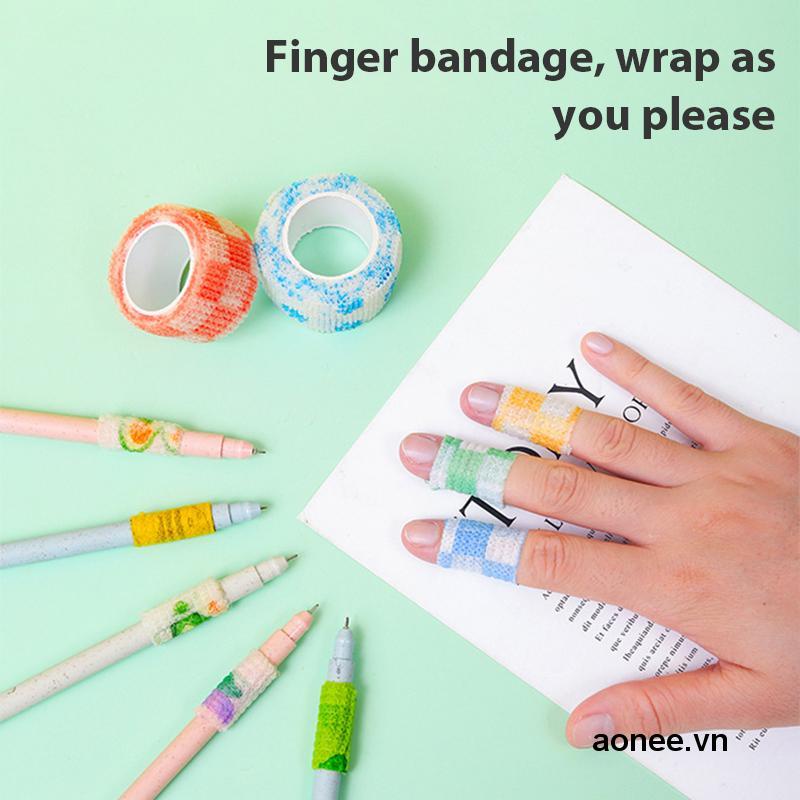 Băng Quấn Bảo Vệ Ngón Tay Chống Két Tự Dính Dành Cho Học Sinh