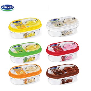 (BÌNH THẠNH )Kem vinamilk 1lit( tặng kèm bánh ốc quế và dừa giòn)