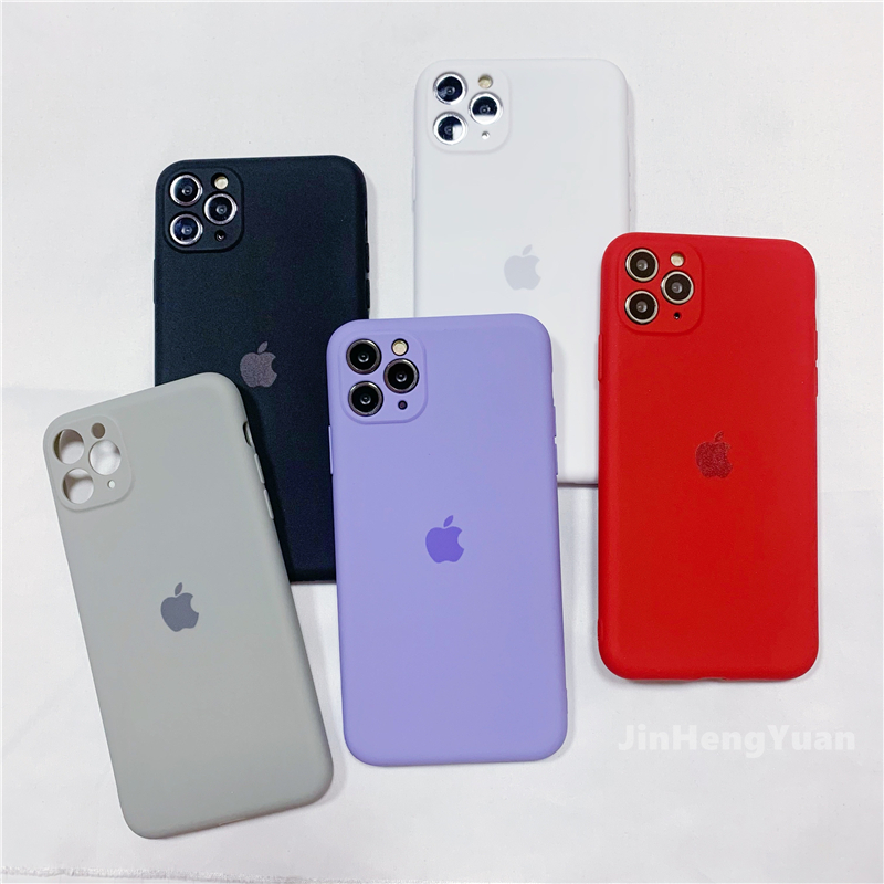 Ốp điện thoại silicon mềm thời trang bảo vệ toàn diện cho iPhone 11 12 Pro MAX 7 8 Plus X Xr MAX 12Mini | BigBuy360 - bigbuy360.vn