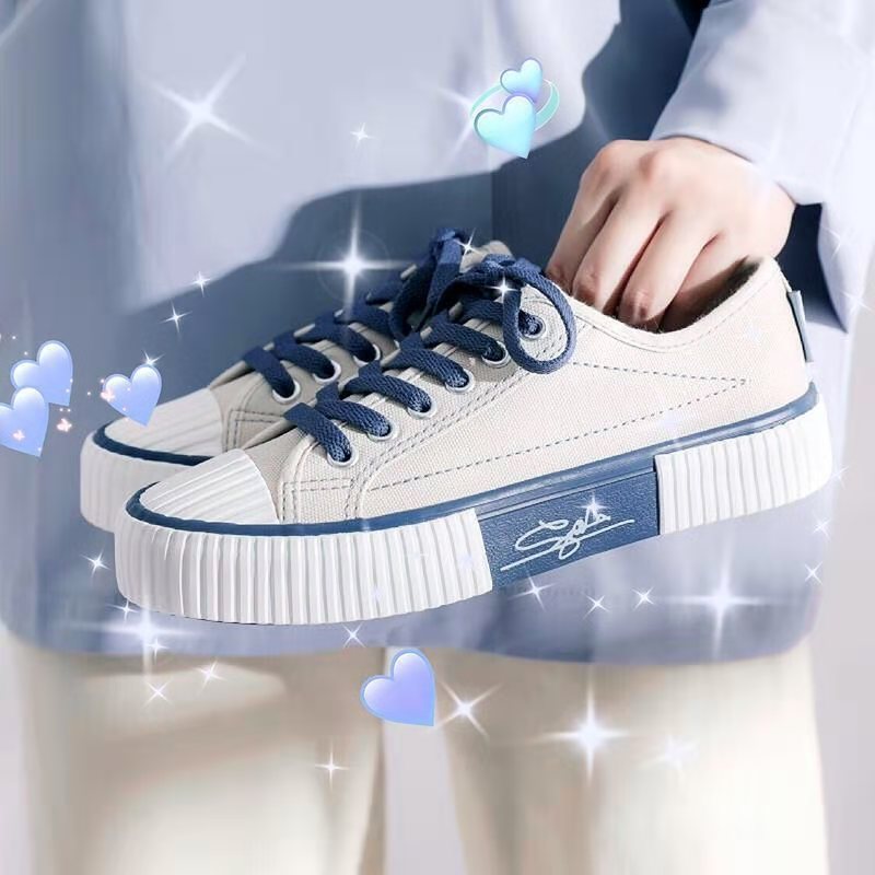 Giày Bata Canvas Phong Cách Hàn Quốc 2020 Cho Nữ