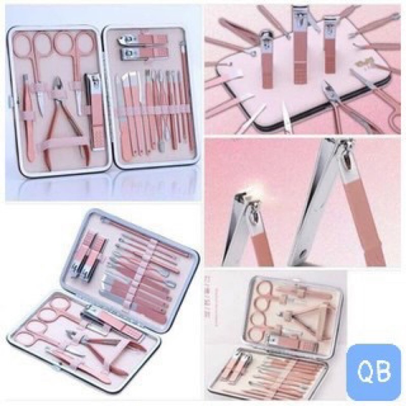 Bấm móng tay hồng 18cps siêu xinh nhỏ gọn tiện lợi