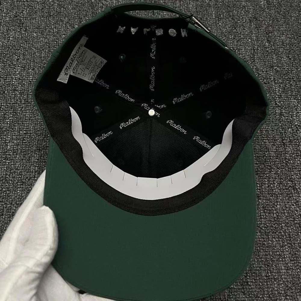 IVORY Mũ Lưỡi Trai Malbon Chống Nắng Thoáng Khí Thời Trang Unisex