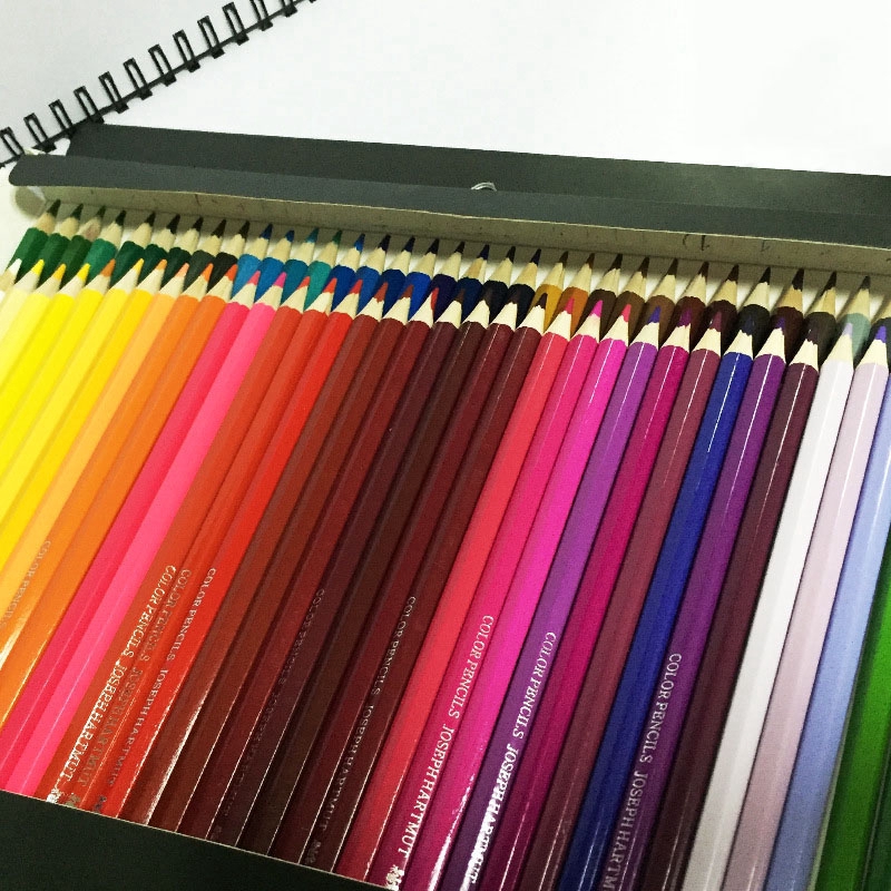Bộ 24/ 36/ 48/ 72 bút chì màu dầu vẽ thủ công dành cho trường học