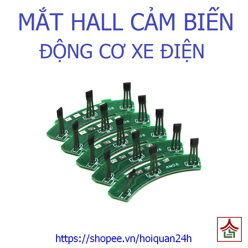 Mắt Hall Cảm Biến Động Cơ Xe Điện 120°, Mắt Đọc Động Cơ Xe Đạp Điện