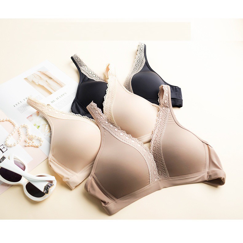 Áo lót bầu bú sau sinh AL29 Không Gọng Mút Mỏng