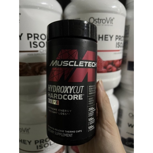 Hydroxycut Hardcore Elite | Viên Uống Hỗ Trợ Đốt Mỡ Giảm Cân - Chính Hãng  Muscle Fitness