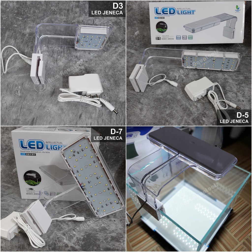 Led Kẹp Jeneca D7 Siêu Sáng - Led Cám Ứng Cho Hồ Cá Cảnh