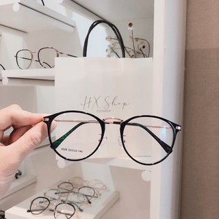 Gọng Kính siêu dẽo, MÕNG & NHẸ phối kim loại form bầu hot trend (1302)