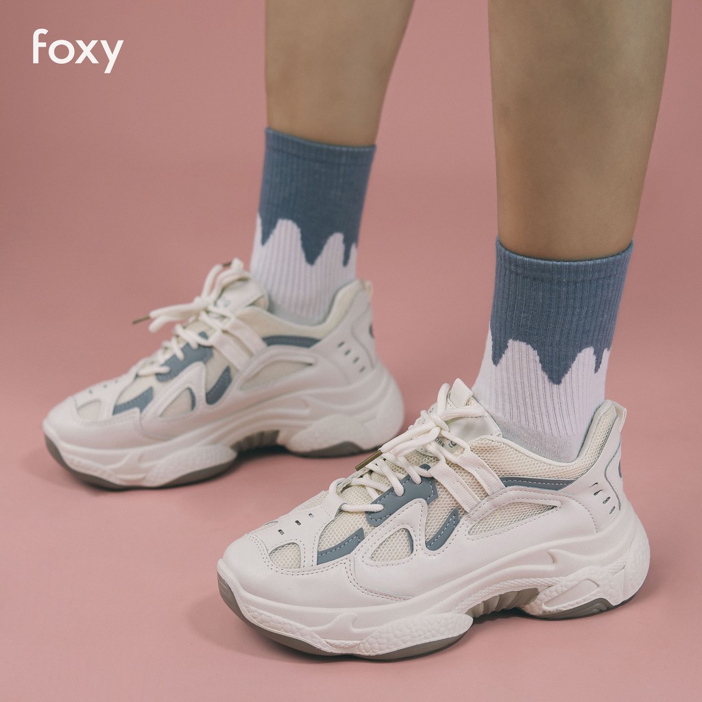 Giày Sneaker Nữ FOXY Độn Đế Tăng Chiều Cao 4 Cm Năng Động - FOX002