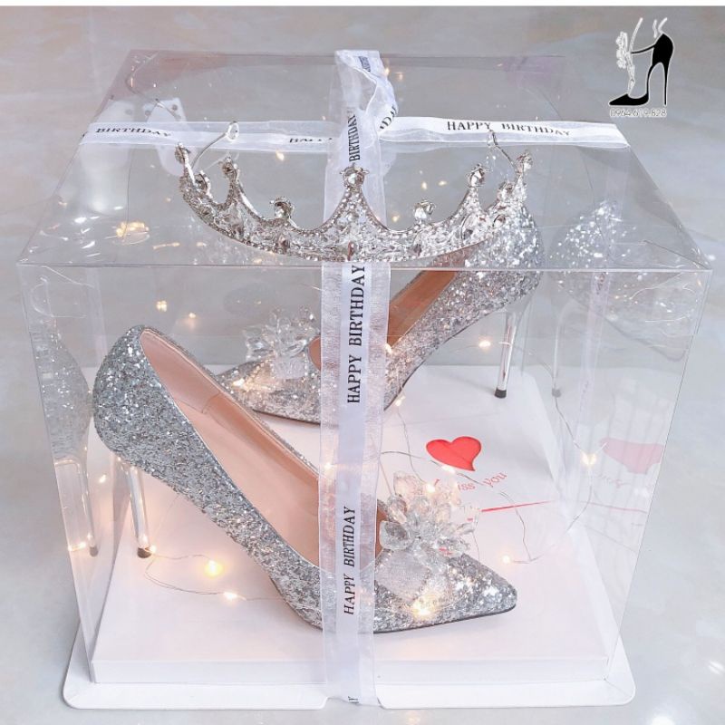 Giày Cưới Cô Dâu - Kim Sa Nơ L'Tây