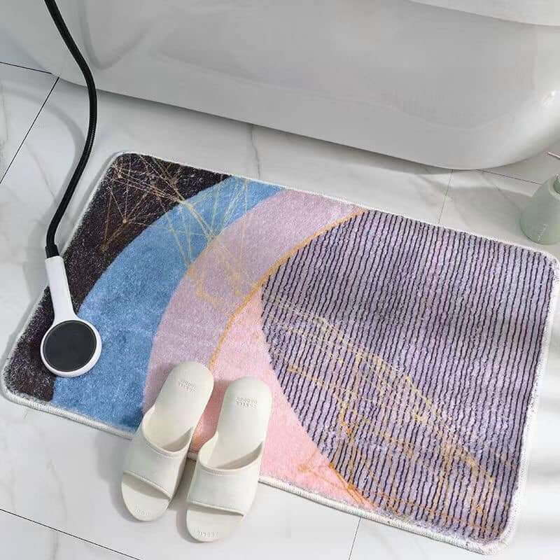 Thảm Chùi Chân đế cao su Chống Trơn Trượt - thảm lau chân cao cấp - size 40x60