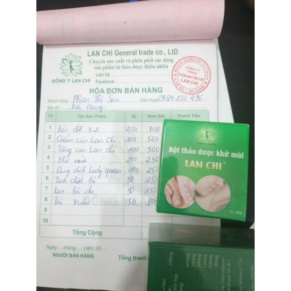Khử mùi Lan chi