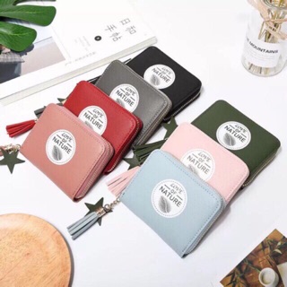 Ví ngắn nữ khoá kéo mini