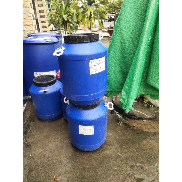 THÙNG PHUY NHỰA CŨ 50L