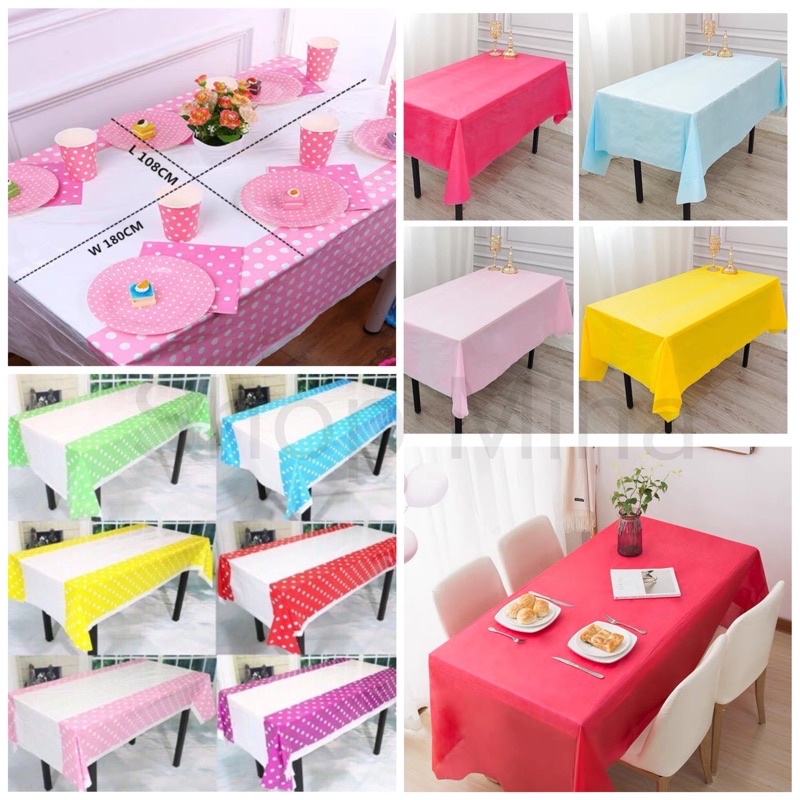 Khăn Trải Bàn Vintage, Khăn Trải Bàn Sinh Nhật Không Thấm Nước