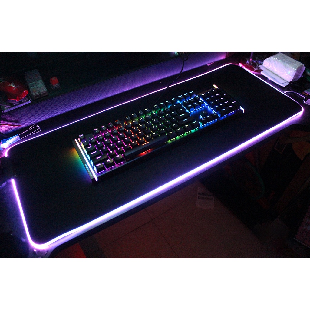 Bàn Phím Cơ G21 Bàn Phím Gaming Có Dây Có Đèn Led 7 Màu Tặng Kèm Chuột Máy Tính Led - Bảo Hành 12 Tháng