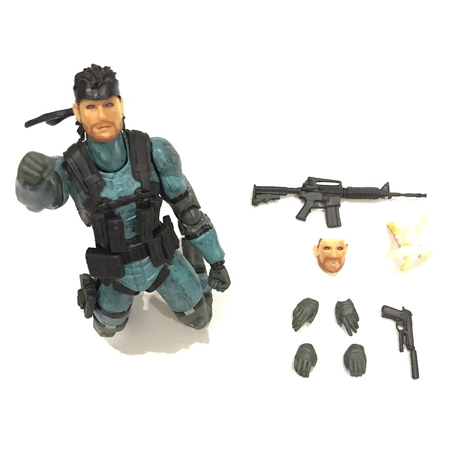 Mô hình có khớp Figma 243 Solid Snake - Metal Gear Solid 2