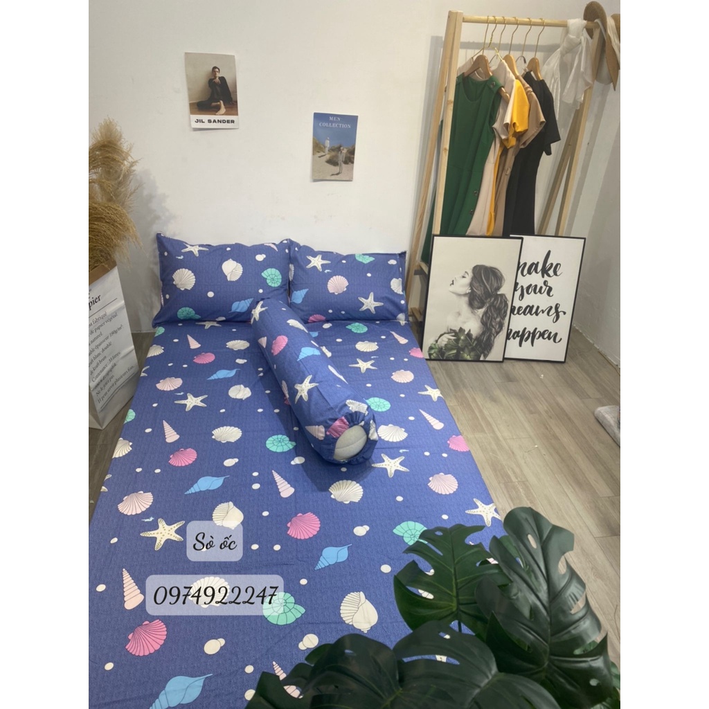 Ga giường Cotton 100% Thắng Lợi chính hãng IN LOGO THẮNG LỢI, không xù lông, không phai màu, (nệm &lt; 14p)