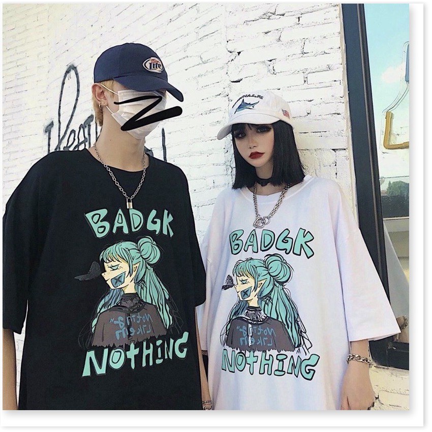 Áo thun phông tay lỡ form rộng BADGK UnisexT6 PHONG CÁCH AOMI