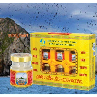 Yến Sào Khánh Hòa Sanest Hộp 6 Lọ Thủy Tinh Sang Trọng