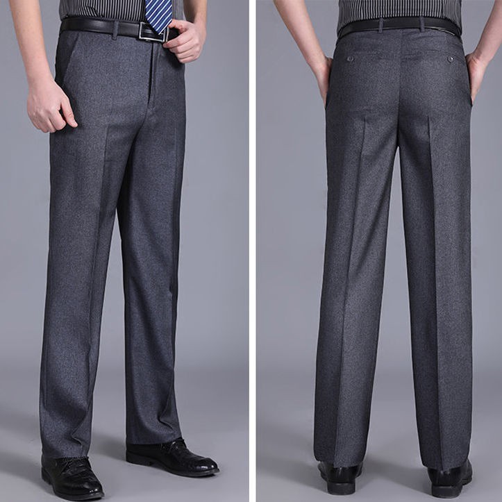 PIERRE CARDIN Quần Tây Vải Lụa Mỏng Ống Suông Rộng Thời Trang Mùa Hè Cho Nam Trung Niên | BigBuy360 - bigbuy360.vn