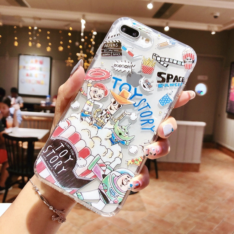 Ốp Điện Thoại Dẻo Hình Quái Vật Cho iPhone 14 13 12 11 Pro Promax 14Plus mini X XS XR XSMAX 6 6s 6plus / 6splus 7 8 SE2020 7plus / 8Plus