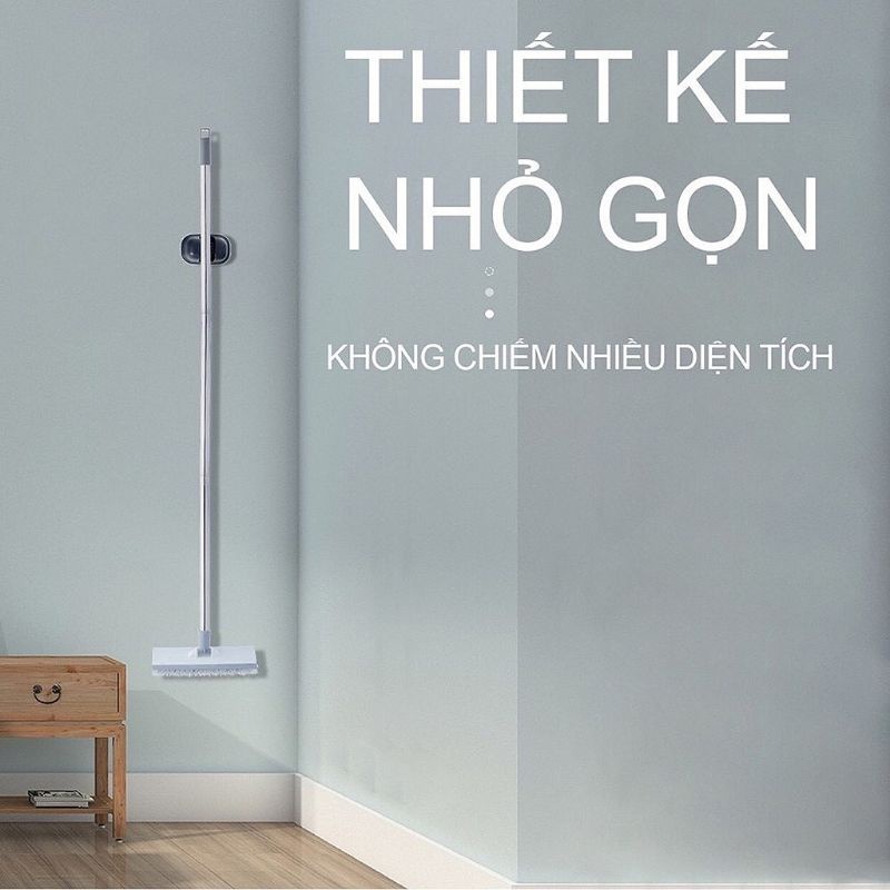 Chổi 2 đầu chà sàn gạt nước thông minh Misy home 2 chức năng trong 1