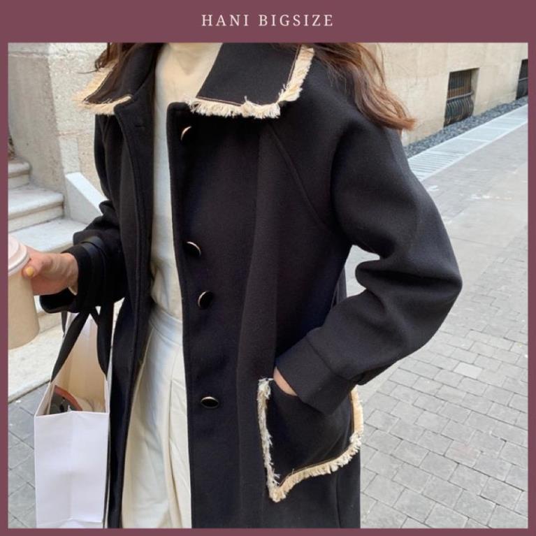 Áo khoác nữ Áo măng tô bigsize phong cách Hàn Quốc - [Bigsize] L-4XL DINO | BigBuy360 - bigbuy360.vn