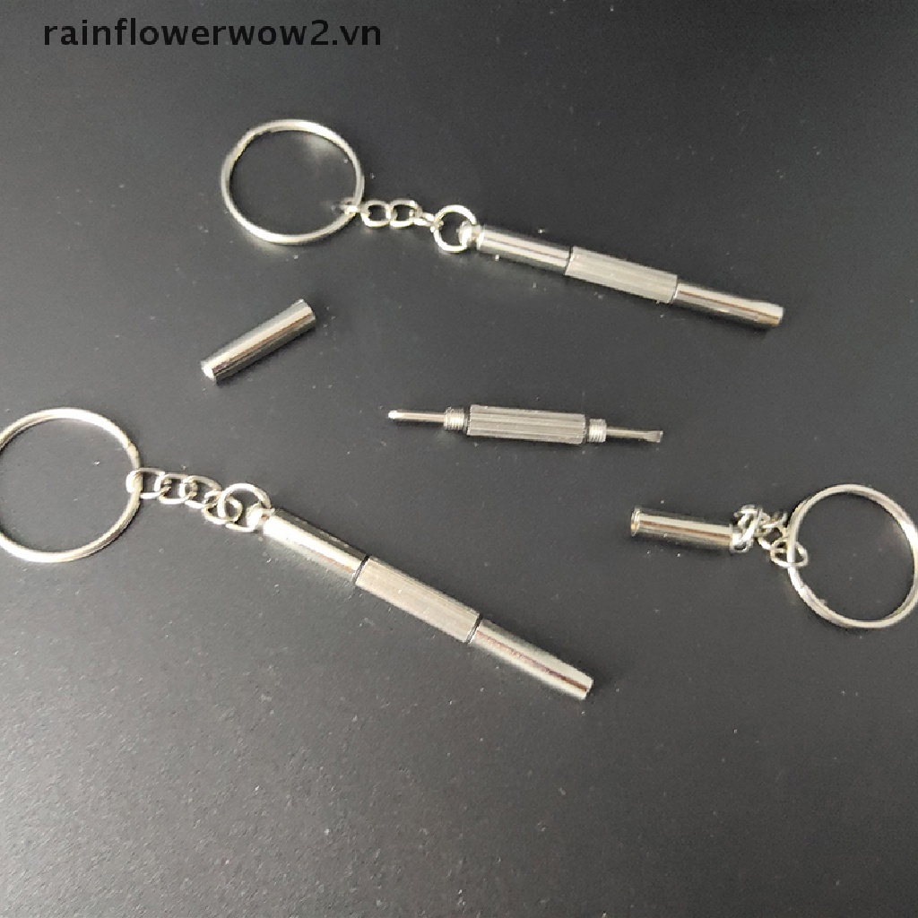 Tua Vít Sửa Kính / Đồng Hồ 3 Trong 1 Nhỏ Gọn Kèm Chìa Khóa