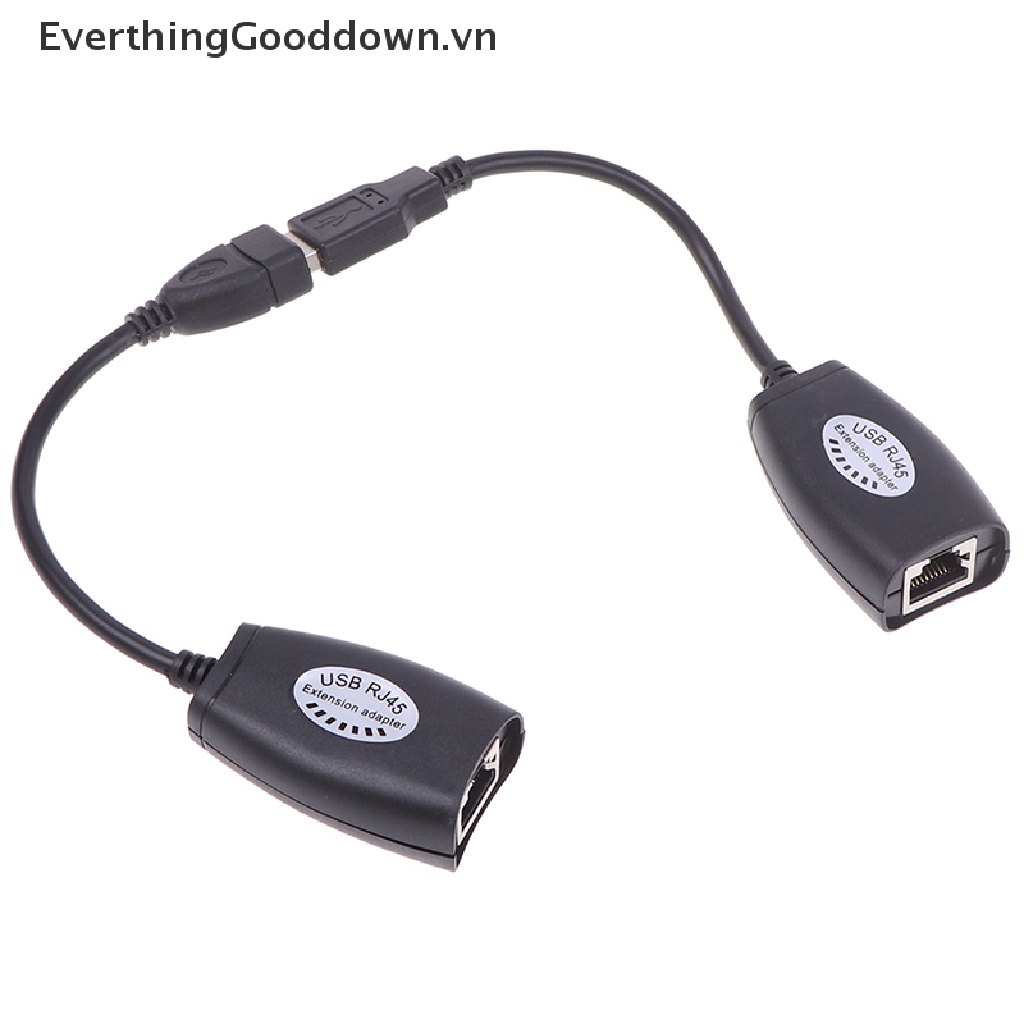 Everthinggooddown USB UTP Cáp Mở Rộng RJ45 Ethernet CAT5E 6 Lên Đến 150ft