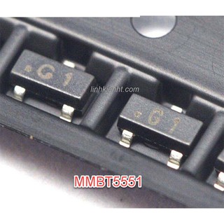 20 chiếc 2N5551 Transitor NPN G1 0.6A 160V SOT-23 2n5551 dán