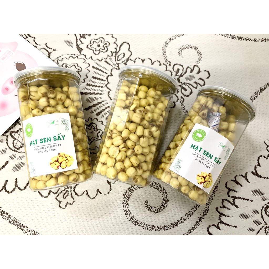 HẠT SEN SẤY- GIÒN RỤM - THƠM NGON - BỔ DƯỠNG (300gram)