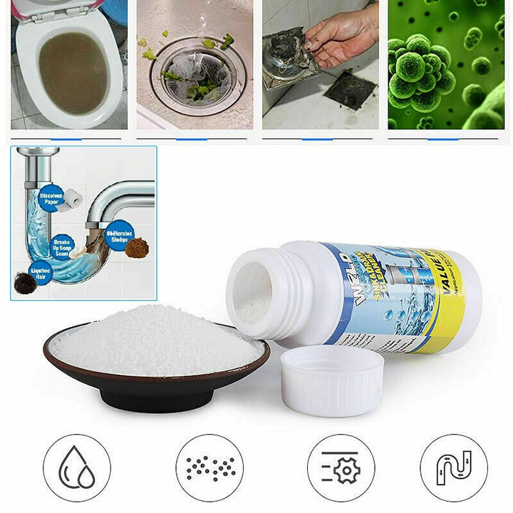 Bột Thông Ống Nước - bột thông tắt ống nước