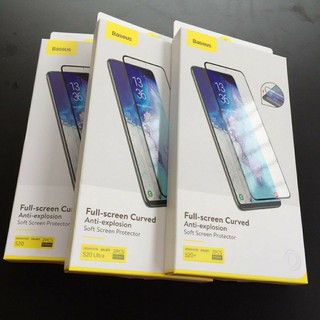 Combo 2 miếng dán dẻo Baseus cho Samsung galaxy S20 , S20 Plus , S20 Ultra