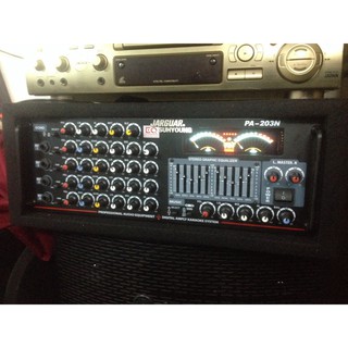 Amply JARGUAR 12 sò bọc nĩ công suất lớn có EQ chỉnh nhạc, 4 lỗ micro