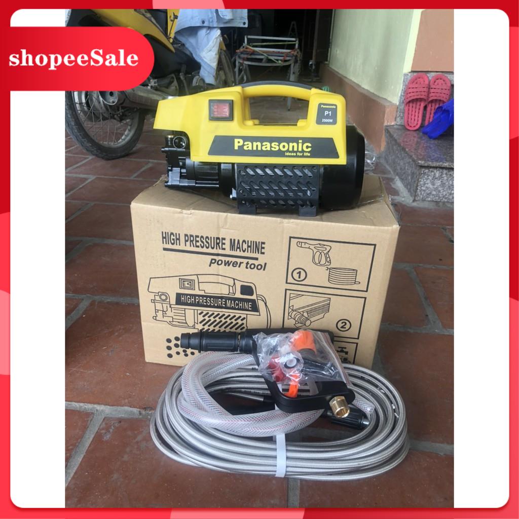 máy rửa xe mini lõi đồng tặng bình xà phòng