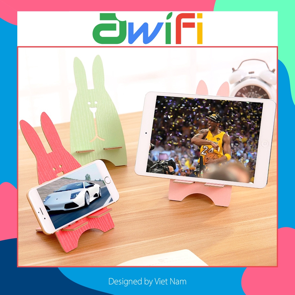 Giá đỡ điện thoại hình con thỏ - Awifi Case H2-8 | BigBuy360 - bigbuy360.vn