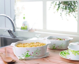 Nồi thuỷ tinh vuông Corningware A-5 5L