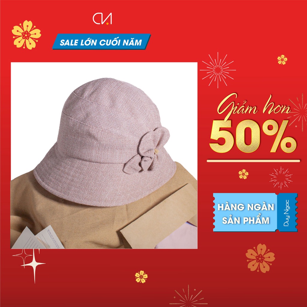 [Mã BMBAU50 giảm 7% đơn 99K] Nón Vành Hoa Hàn Quốc Duy Ngọc Cao Cấp - BST &quot;CẢM HỨNG MÙA XUÂN&quot; (0116)