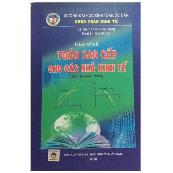 Sách - Toán cao cấp cho các nhà kinh tế