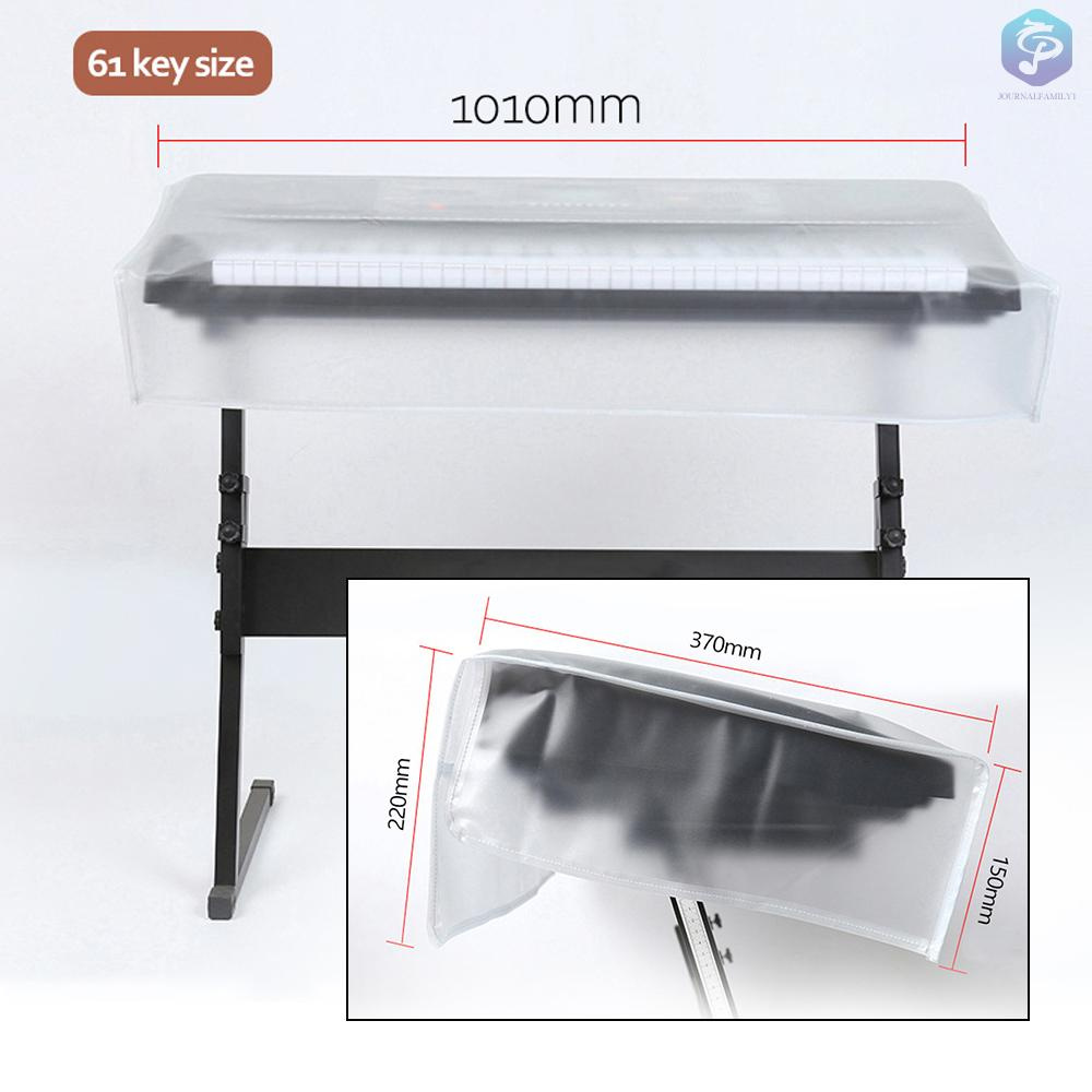 Tấm Phủ Bàn Phím Đàn Piano Trong Suốt Chống Bụi Chống Nước Tiện Dụng Ốp