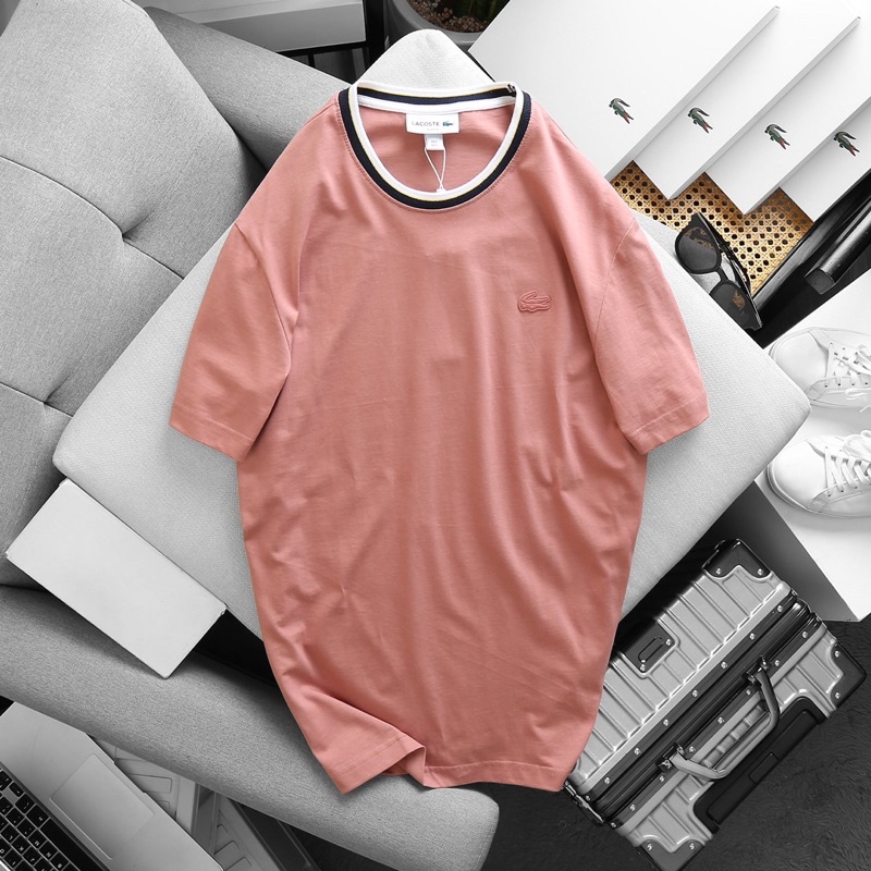 Áo thun nam nữ L a cos t e form unisex (0418)