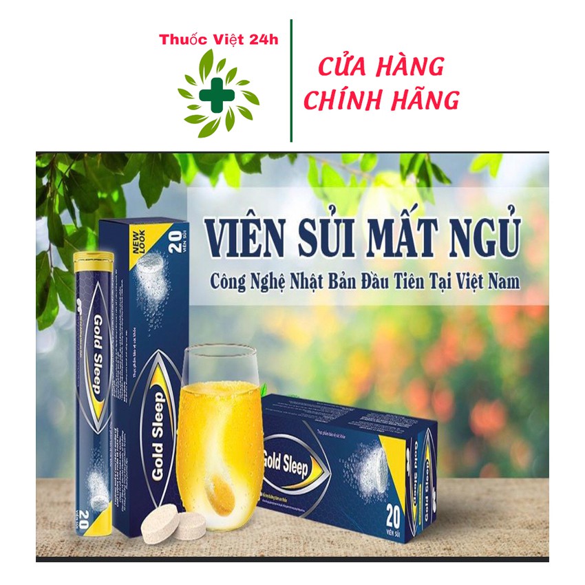 SỦI NGỦ NGON GOLD SLEEP -THUỐC VIỆT 24H