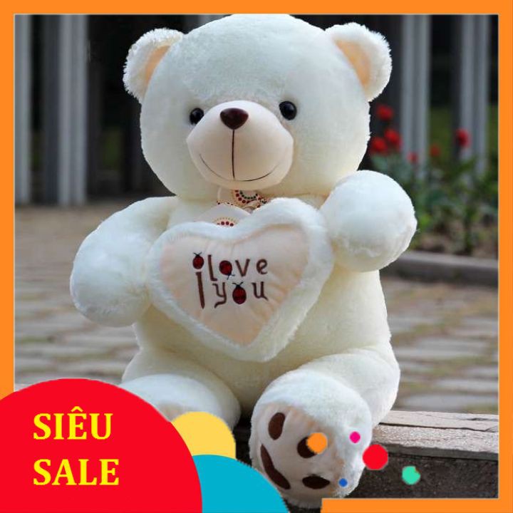 Gấu Bông Hình Trái Tim
