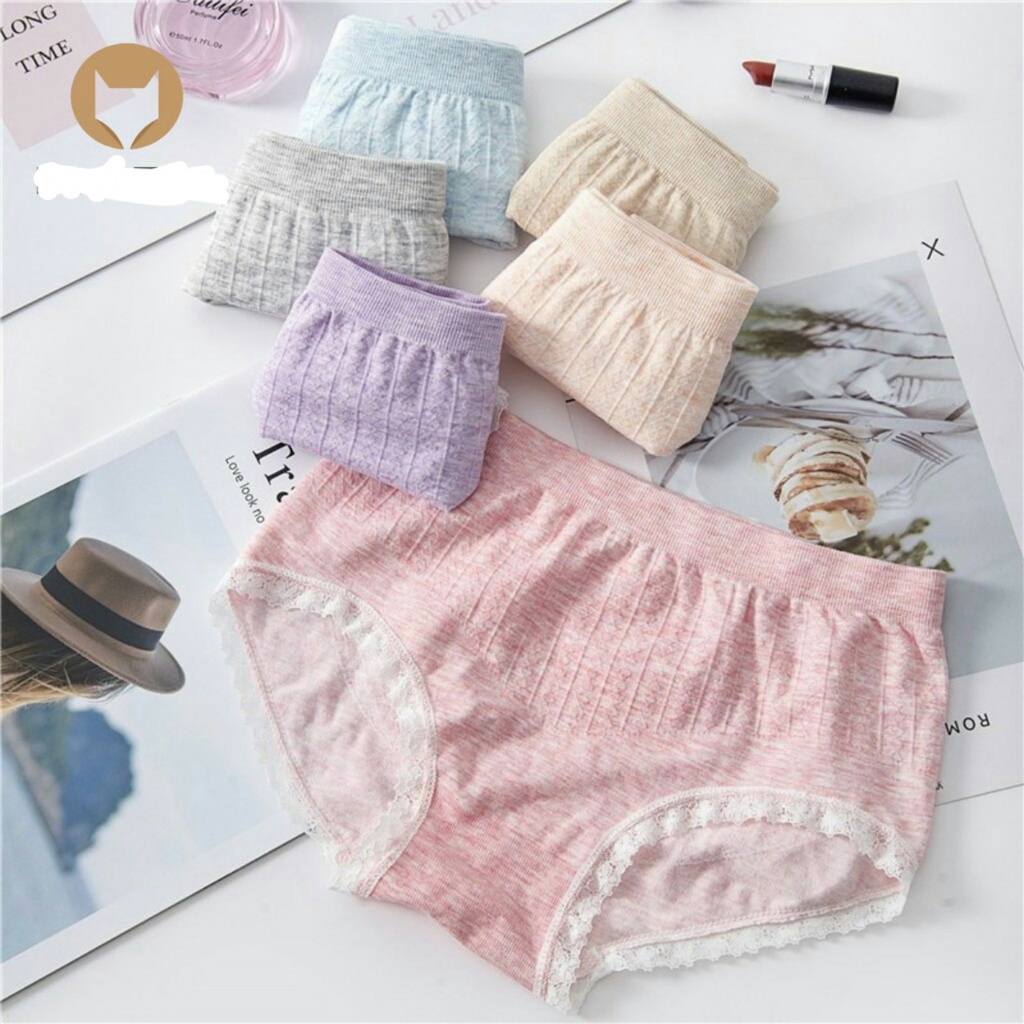 Quần Lót Nữ Muji xuất Nhật Viền Ren