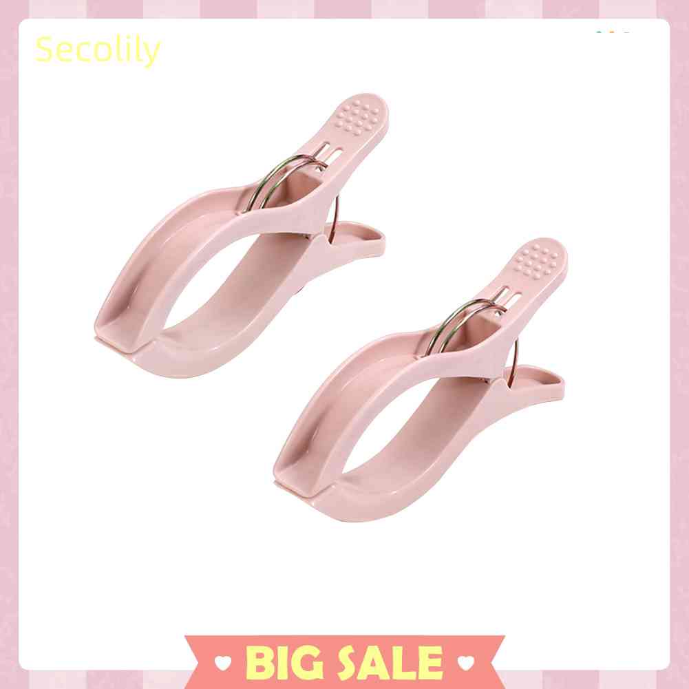 Bộ 2 Kẹp Nhựa Cố Định Thêu Tranh Chữ Thập Kích Thước 16x7.5cm
