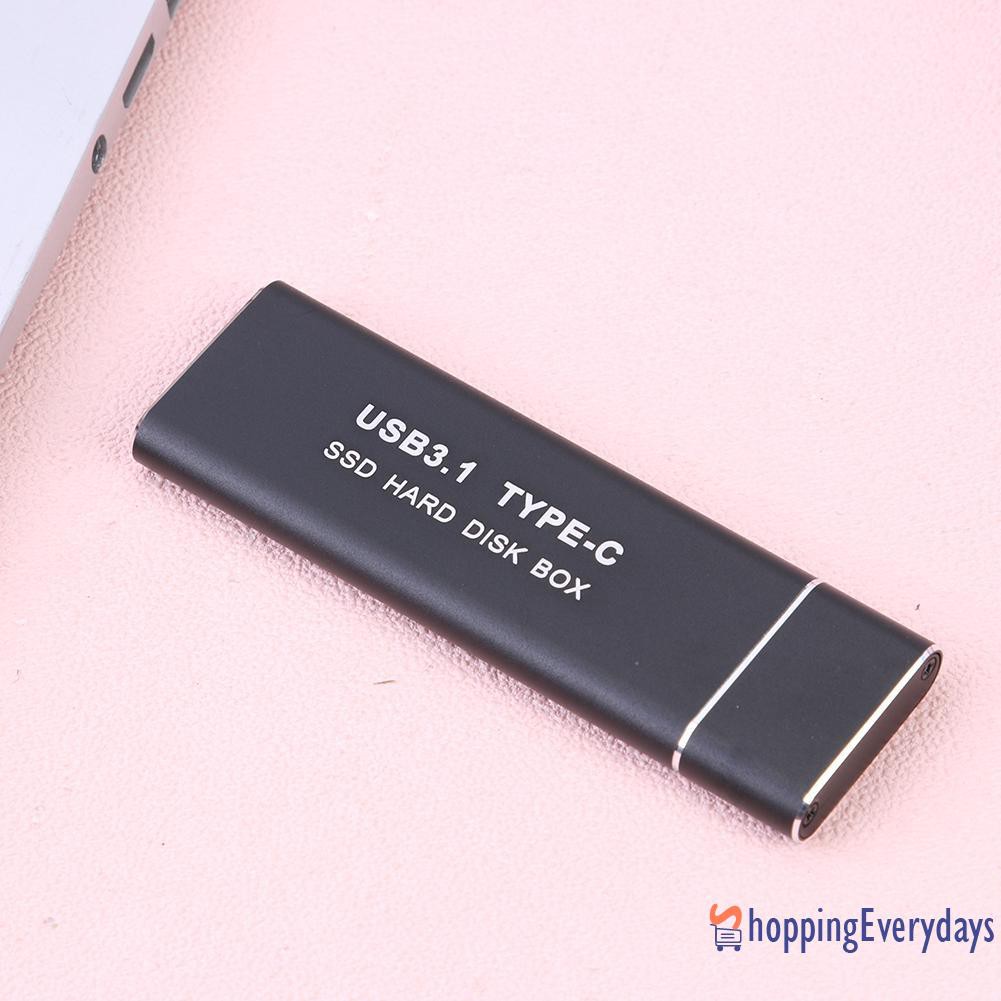 SV Hộp Đựng Ổ Cứng Ssd Usb3.1 Type C Sang M.2 Ngff