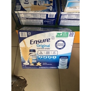 Combo 24 chai SỮA ENSURE NƯỚC MỸ CHAI 237ml