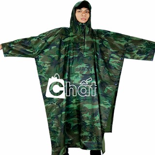 Mua Áo Mưa Cánh Dơi Vải Dù Lính Cao Cấp (Sản phẩm có kèm túi đựng áo mưa)